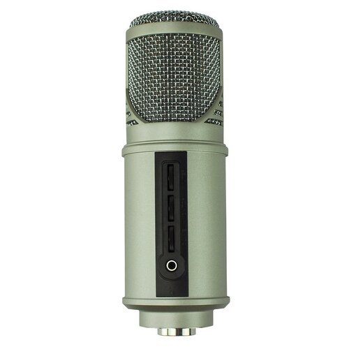 SOUNDART USB Condenser Microphone with Cable Shockmount and Headphone Input SM-USB-2