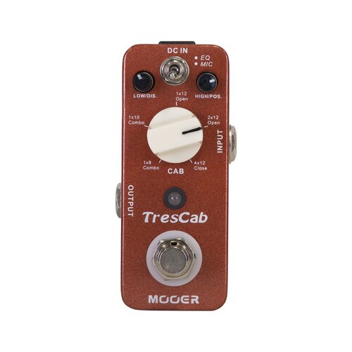 MOOER TRESCAB MEP-TCAB Cabinet Simulator Micro Guitar Effects Pedal