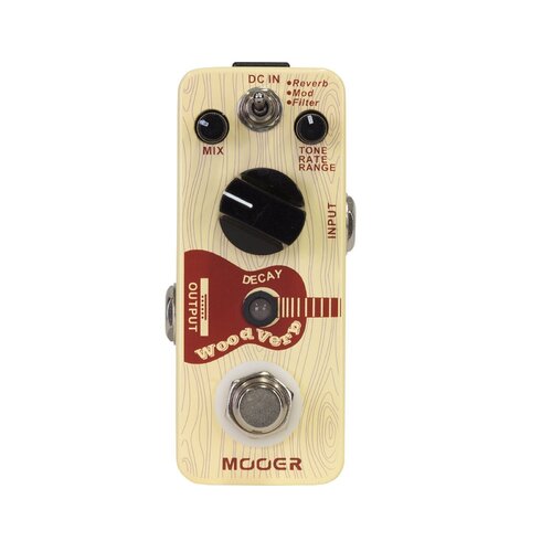 MOOER WOODVERB MEP-WV Acoustic Reverb Micro Guitar Effects Pedal