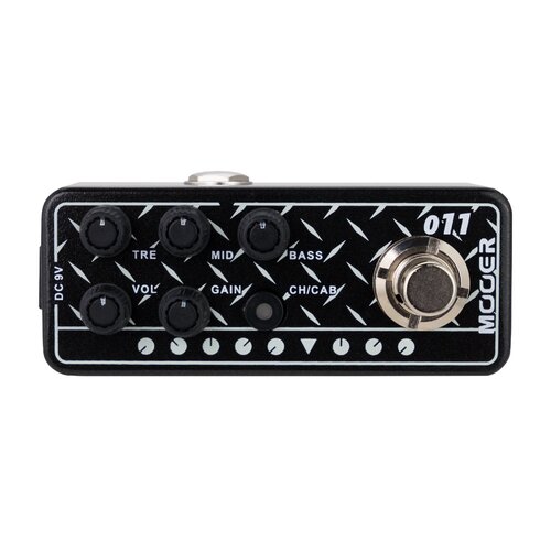 MOOER MEP-PA11 Cali-Dual Micro Pre-Amp Guitar Effects Pedal