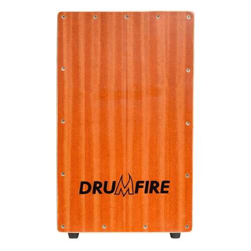 DRUMFIRE DFP-SBL-NST Sapele Front Wooden Cajon with Gig Bag