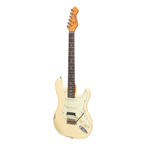 TOKAI LEGACY RELIC TL-ST5-CRM 6 String Strat Style Electric Guitar in Cream 
