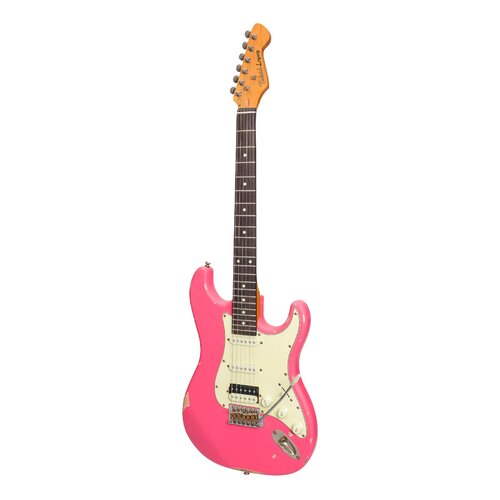 TOKAI LEGACY RELIC TL-ST5-PK 6 String Strat Style Electric Guitar in Pink 