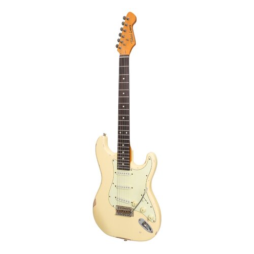 TOKAI LEGACY RELIC TL-ST6-CRM 6 String Strat Style Electric Guitar S/S/S in Cream 