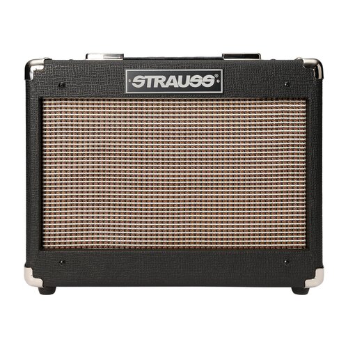 STRAUSS SVT-10 10 Watt Valve Guitar Amp Combo with 8 inch Celestion Speaker in Black SVT-10-BLK