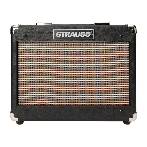 STRAUSS SVT-10 10 Watt Valve Guitar Amp Combo with 8 inch Celestion Speaker in Black SVT-10-BLK