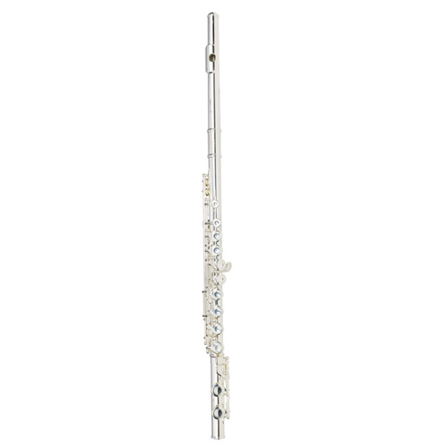 STEINHOFF KSO-FL35-SLV Intermediate Student Flute Offset G Split E Mechanism in Silver with Case