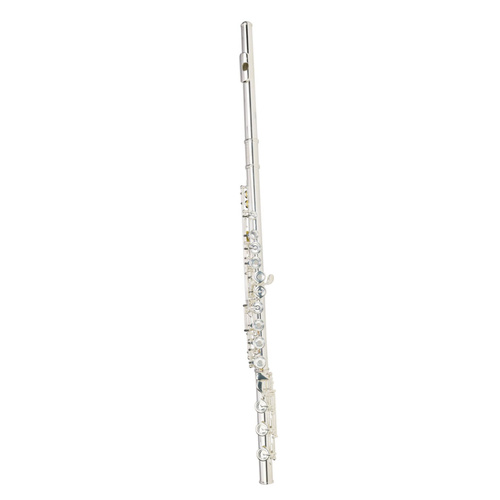 STEINHOFF KSO-FL55-SLV Intermediate Student C Flute Offset G Split E in Silver with Case