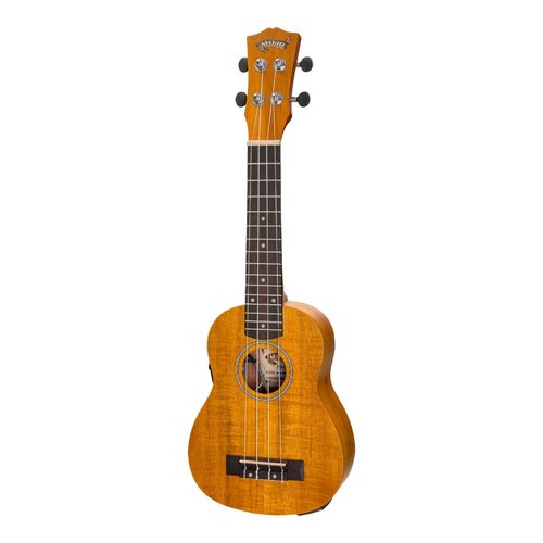 MOJO A30ET-NST Soprano Ukulele All Acacia With EQ & Tuner