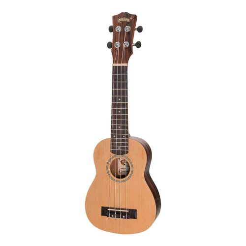 MOJO SZ40P-NST Soprano Ukulele Spruce Top With Rosewood Back & Sides With Piezo Pickup Sz40P