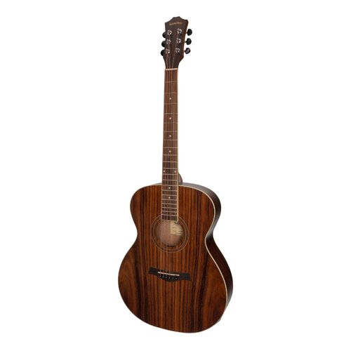 SANCHEZ 6 String Small Body Acoustic/Electric Guitar with Laminate Rosewood Top, Back and Sides