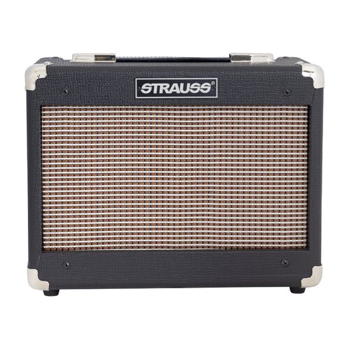 STRAUSS SM-T5 5 Watt Valve Guitar Amp Combo with 8 inch Celestion Speaker in Black SM-T5-BLK