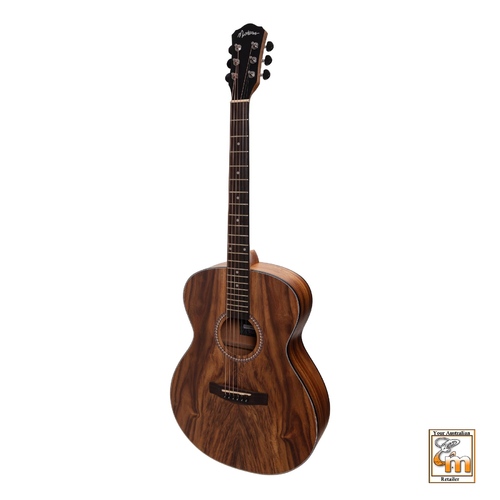 MARTINEZ 25 6 String Small Body 000 Acoustic Guitar Rosewood Top Natural Satin MF-25R-NST
