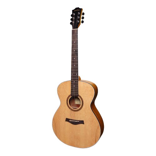 SANCHEZ SF-18 Acoustic Small Body Guitar with Laminate Spruce Top and Laminate Koa Back and Sides SF-18-SK