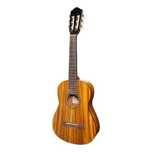 MARTINEZ 1/2 Size Classical Guitar Only with Built-in Tuner Koa