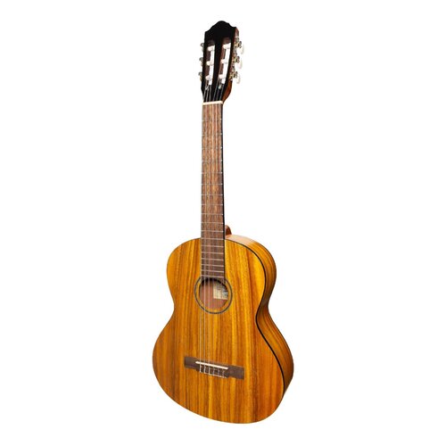 MARTINEZ 3/4 Size Classical Guitar Only with Built-in Tuner Koa