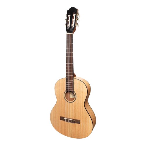 MARTINEZ 3/4 Size Classical Guitar Only with Built-in Tuner Mindi-Wood