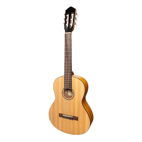 MARTINEZ 3/4 Size Classical Guitar Only with Built-in Tuner Spruce Top/Koa Back & Sides