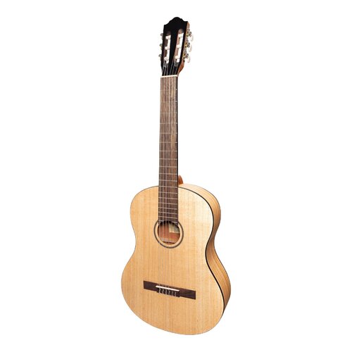MARTINEZ 4/4 Size Classical Guitar Only with Built-in Tuner Mindi-Wood