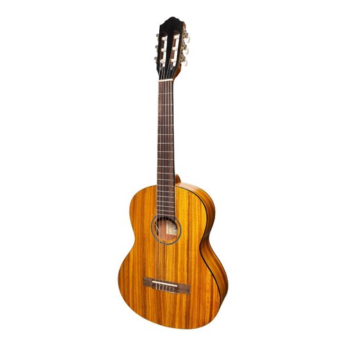 MARTINEZ 3/4 Size Slim Jim Classical/Electric Gtr Only with Pickup & Tuner Koa