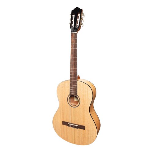 MARTINEZ 4/4 Size Slim Jim Classical/Electric Gtr Only with Pickup & Tuner Mindi-Wood