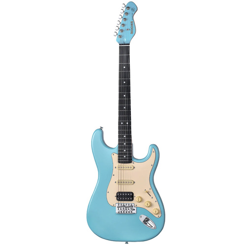 MOOER MSC10 STRAT STYLE ELECTRIC GTR H/S/S DAPHNE BLUE