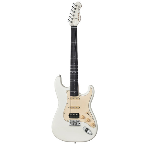 MOOER MSC10 STRAT STYLE ELECTRIC GTR H/S/S VINTAGE WHITE