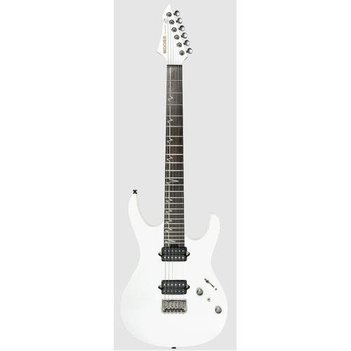 MOOER MMT100-PERWHT DOUBLE CUTAWAY ELECTRIC GTR H/H PEARL WHITE