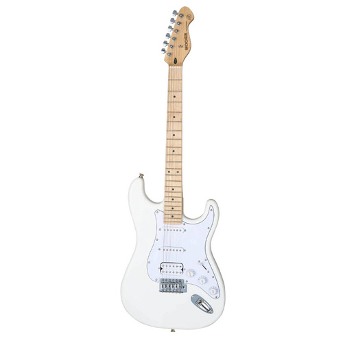MOOER MSC11 PRO STRAT STYLE ELECTRIC GTR H/S/S POLAR WHITE