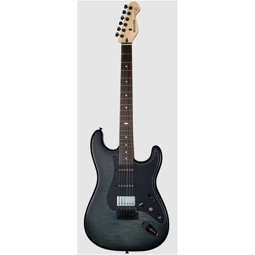 MOOER MSC31 PRO STRAT STYLE ELECTRIC GTR H/S/S GREY BURST