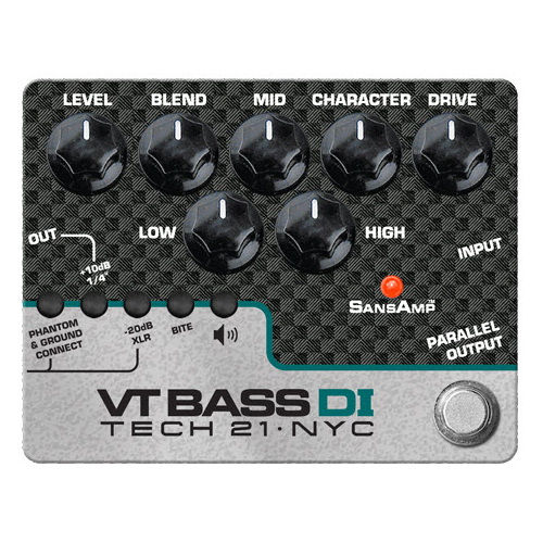 TECH 21 NYC VT Bass DI Effects Pedal