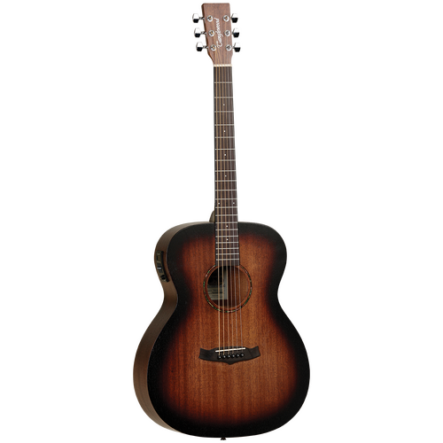 TANGLEWOOD CROSSROADS 6 String Orchestra/Electric Guitar in Whiskey Barrel Burst Satin