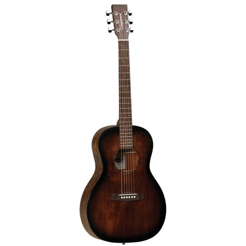 TANGLEWOOD CROSSROADS TWCRP 6 String Parlour Acoustic Guitar in Whiskey Barrel Burst Satin