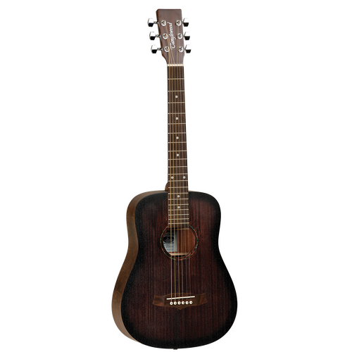 TANGLEWOOD CROSSROADS 6 String Traveller Acoustic Guitar in Whiskey Barrel Burst Satin