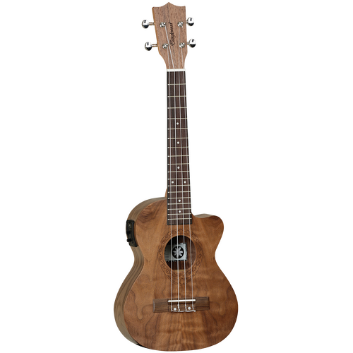 TANGLEWOOD TIARE TWT15E Tenor Ukulele with Cutaway and Pickup in Pacific Walnut