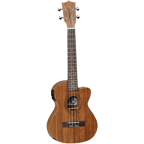 TANGLEWOOD TIARE TUT17E Tenor/Electric with Cutaway Ukulele in Koa