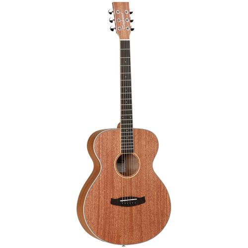 TANGLEWOOD UNION TWUF 6 String Folk Acoustic Guitar in Natural Satin