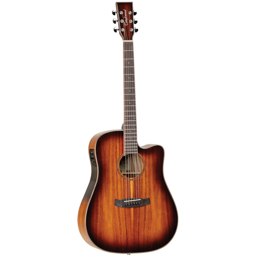 TANGLEWOOD WINTERLEAF 6 String Dreadnought/Electric Cutaway Guitar in Natural Gloss