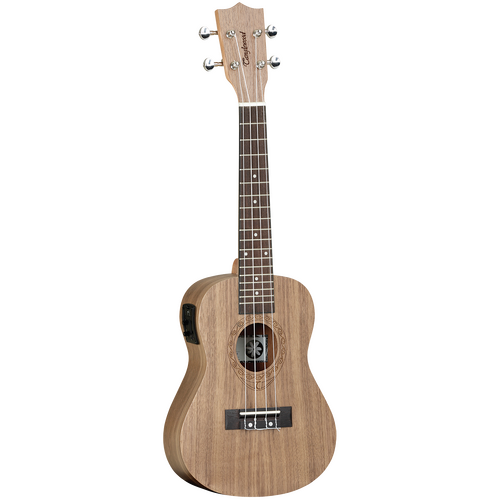 TANGLEWOOD TIARE TUT3E Concert/Electric Ukulele in Black Walnut
