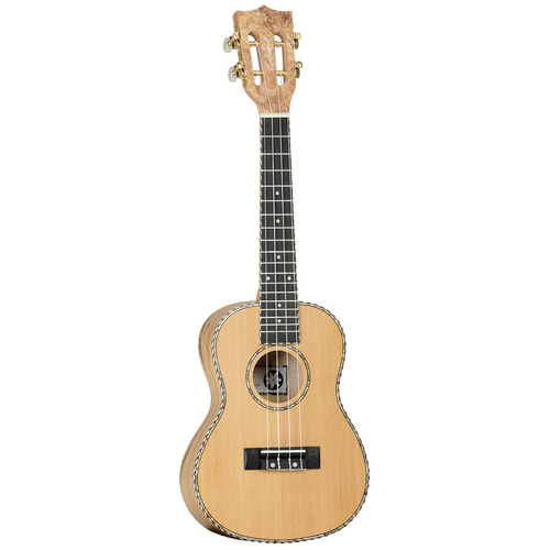 TANGLEWOOD TIARE TUT11B Concert Ukulele with Solid Cedar Top and Gig Bag