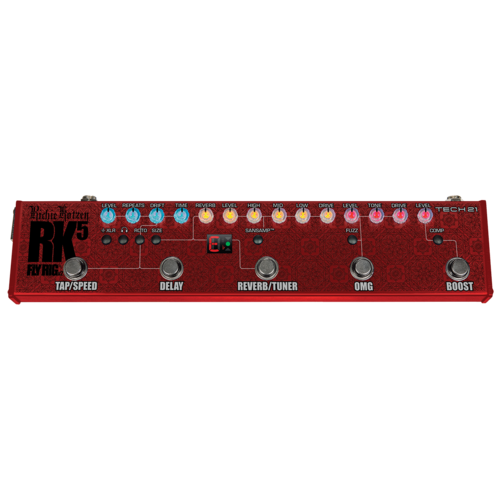 TECH 21 NYC Ritchie Kotzen Fly Rig 5 V2 Pedal Board