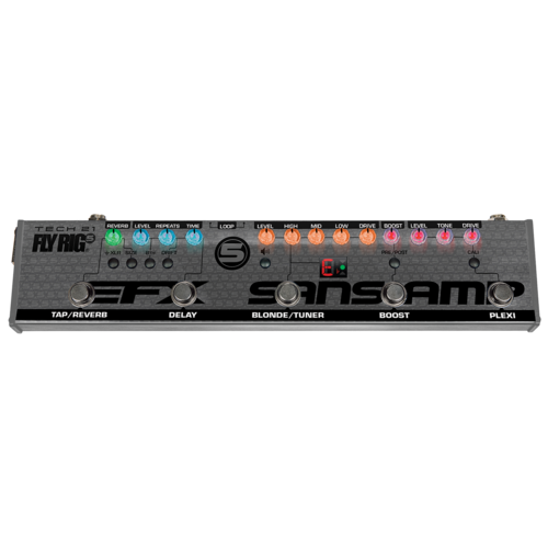 TECH 21 NYC Fly Rig 5 V2 5 in 1 Effects Pedal Board Version 2