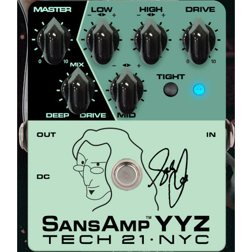 TECH 21 NYC Geddy Lee YYZ Signature Pedal