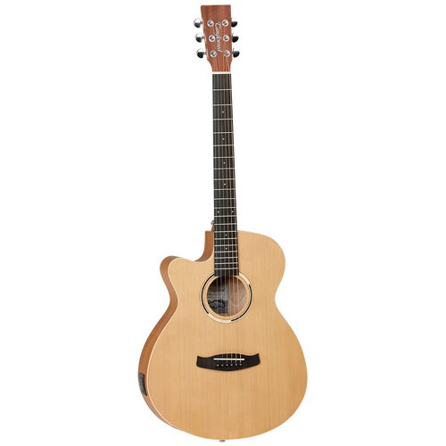 TANGLEWOOD ROADSTER 2 6 String Left Hand Super Folk/Electric Shape Guitar with Cutaway Cedar Top TWR2SFCELH