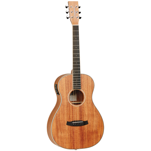 TANGLEWOOD UNION TWUPE 6 String Parlour/Electric Guitar with Solid Top in Natural Satin