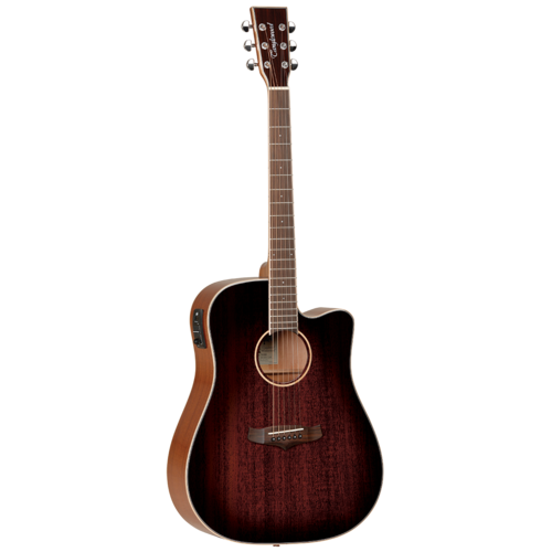 TANGLEWOOD WINTERLEAF TW5AVB 6 String Dreadnought/Electric Cutaway Guitar in Antique Vintage Burst