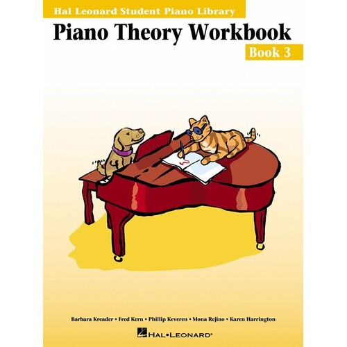 HAL LEONARD STUDENT PIANO LIBRARY PIANO THEORY WORKBOOK Book 3