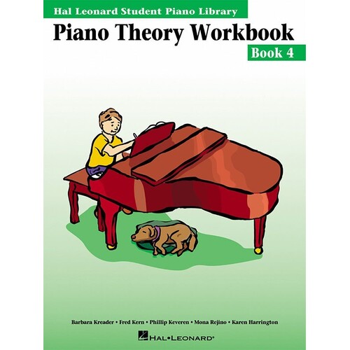 HAL LEONARD STUDENT PIANO LIBRARY PIANO THEORY WORKBOOK Book 4