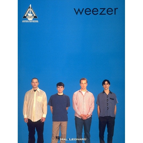 WEEZER Guitar Recorded Versions NOTES & TAB
