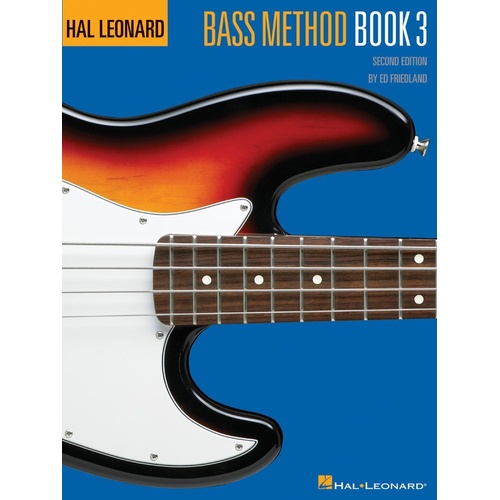HAL LEONARD BASS METHOD Second Edition Book 3 Book Only